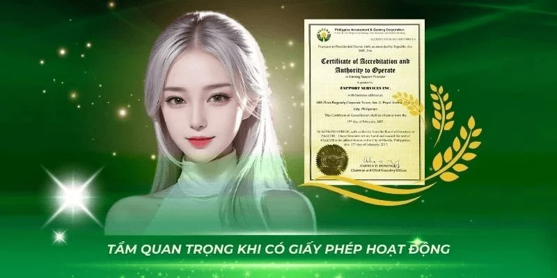 Giấy phép hoạt động 8xbet là gì