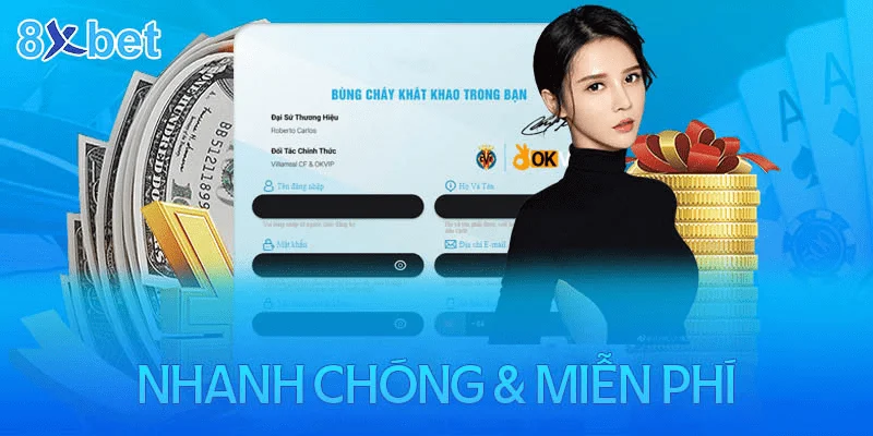Hướng dẫn Đăng ký 8xbet từng bước